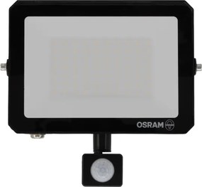 Osram - LED reflektor s pohybovým senzorom FLOODLIGHT LED/50W/230V 6500K IP65 čierna