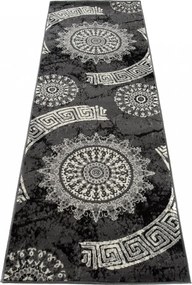 Behúň TAPIS Rosette - tmavo šedý