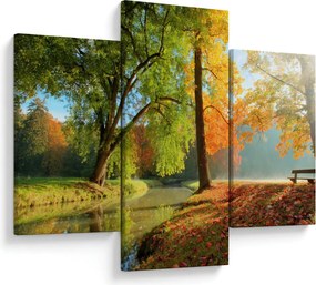 Obraz - Pokojná jesenná krajina (90x60 cm)