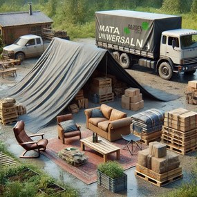 CH Krycia plachta 5x5 M - modrá