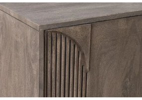 Komoda 46801 170cm Art Deco Drevo Mango Šedá  - Komfort-nábytok