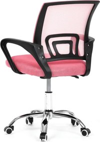 Detská otočná stolička ružová KA-L103 PINK
