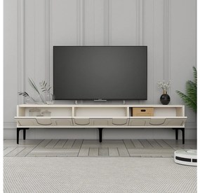 TV stolík/skrinka Bipemu 3 (krémová + čierna) . Vlastná spoľahlivá doprava až k Vám domov. 1095678