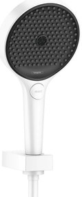 Hansgrohe Rainfinity, sprchový set 130 3jet s hadicou 1600 mm, matná biela, HAN-26851700