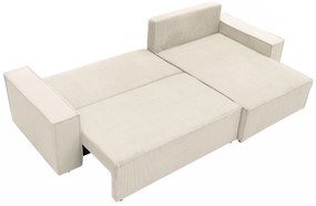 Rohová sedacia súprava Kasuna  (vanilková). Vlastná spoľahlivá doprava až k Vám domov. 1122344