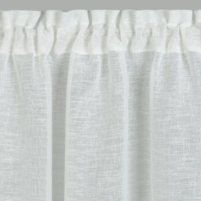Hotová záclona SYLWIA 150 x 60 cm biela