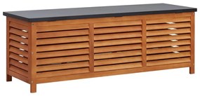 Záhradný úložný box 150x50x55 cm masívne eukalyptové drevo 47286