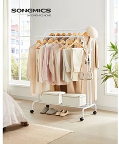 Vešiakový stojan na kolieskach HSR107W01