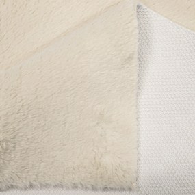 Dekorstudio Kožušinový koberec do kúpeľne TOPIA mats - béžový Rozmer koberca: 80x150cm