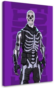 Gario Obraz na plátne Lebka Trooper fortnite - Nikita Abakumov Rozmery: 40 x 60 cm