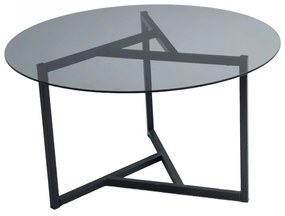 Konferenčný stolík Sloan 75 cm čierny