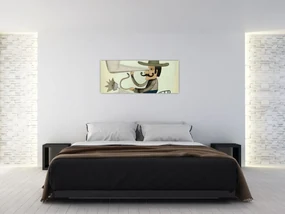 Astronóm na bicykli (120x50 cm)