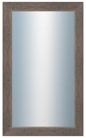 DANTIK - Zrkadlo v rámu, rozmer s rámom 60x100 cm z lišty TOMAS šedá veľká (3030)