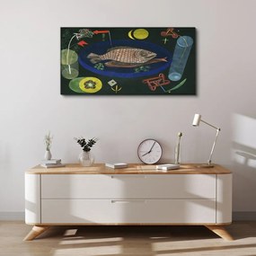 Obraz na plátne Okolo rýb Paul Klee