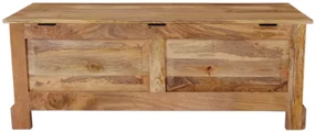 furniture-nabytek.cz - Drevená truhla 120x45x45 z masívu mango