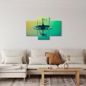 Obraz kvapky vody (90x60 cm)