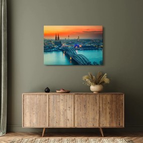 Obraz - Kolín nad Rýnom (90x60 cm)
