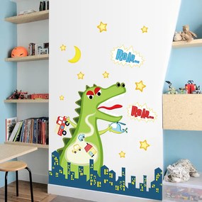 Samolepka na stenu "Godzilla" 73x80cm