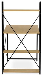 Autronic BONTEC Pracovný stôl 120x60cm, mdf, hnedá, GD-520 OAK Farba: Hnedá