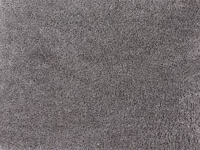 ITC, Metrážny koberec Sweet 75 tmavo šedý, na mieru, šíře 4m, šedá, filc, obývacia izba