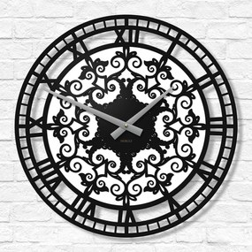 DUBLEZ | Drevené nástenné hodiny - Ornamenty