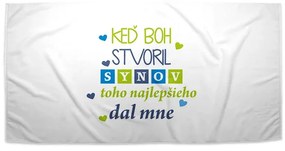 Sablio Uterák Keď Boh stvoril synov - 30x50 cm