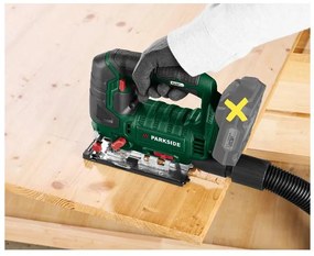 Parkside®  Aku priamočiara píla Pstda 20-Li C3 – bez akumulátora  (100385085)