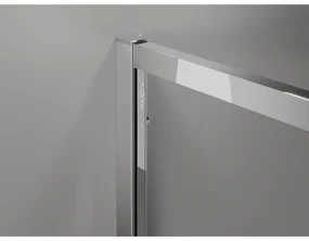 Mexen Exo, sprchovací kút s krídlovými dverami 130 x 85 cm, 6mm číre sklo, chrómový profil, 819-130-085-01-00