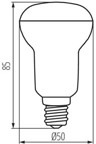 LED žiarovka Kanlux 22735 E14 6W 3000K