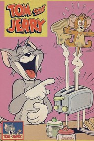 Umelecká tlač Tom & Jerry - Comics Cover