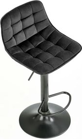 Barová stolička Hertha (čierna). Vlastná spoľahlivá doprava až k Vám domov. 1039569