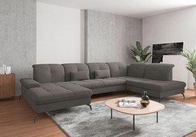 XXXLutz SEDACIA SÚPRAVA, textil, grafitová Sit & More - Sedačky - 000144009059