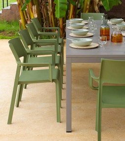 Stima Plastové kreslo TRILL Vyberte odtieň ->: Bianco - Biela