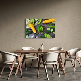 Obraz so zeleninou (90x60 cm)