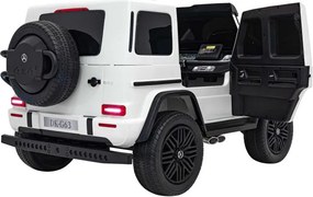 Elektrické autíčko Mercedes Benz G63 AMG XXL biele