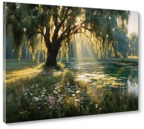 Obraz 113x85 cm Sunlit Willow – Styler