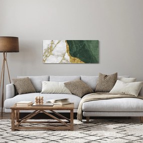 Obraz - Zelený mramor N⁰3 (120x50 cm)