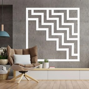 Geometrická nástenná dekorácia štvorec | SENTOP HDF0397-A