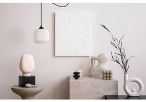 Závesné svietidlo Riffle Spider, 1x biele sklenené tienidlo, b