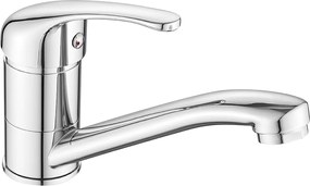 Kuchinox Pedro, stojanková umývadlová batéria s otočným výtokom, chrómová, LAV-BQE_026D