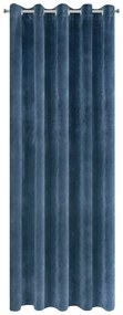 ZATEMŇOVACÍ ZÁVES NA KRÚŽKOCH VILLA 140X250 CM NÁMORNÍCKA MODRÁ