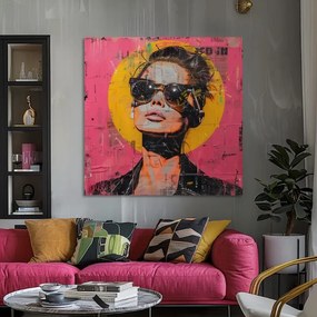 Elegantný obraz ženy Influencerka