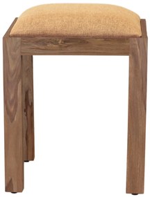 furniture-nabytek.cz - Drevený taburet s poťahom 40x45x40