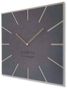 Nástenné hodiny Eko Exact 1 Flex z119 1mat1a-dx, 50 cm