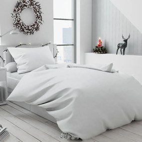 Bavlnené obliečky Lux biele gombíky Rozmer obliečky: 2 ks 70 x 90 cm | 200 x 220 cm