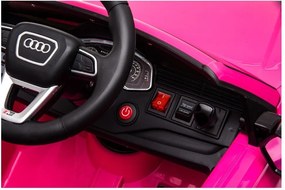 LEAN CARS Audi RS Q8 batériové auto ružové