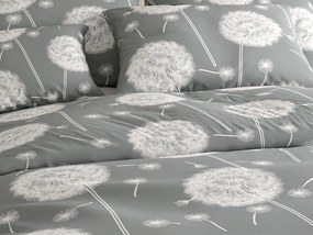 Bavlnené obliečky DANDELION BLEND sivé Rozmer obliečky: 70 x 90 cm | 140 x 220 cm