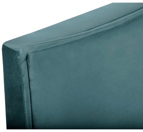 Čelo postele v petrolejovej farbe 160x120 cm Natalia – Milo Casa