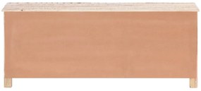 furniture-nabytek.cz - Masívny TV stolík Caribou z mangového dreva, lakovaný, prírodná farba – 150×50×60 cm