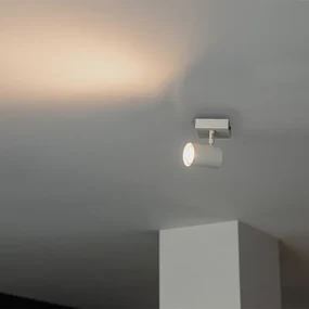 Inteligentný reflektor biely nastaviteľný štvorcový vrátane Wifi GU10 50mm - Jeana